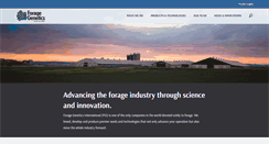 Desktop Screenshot of foragegenetics.com